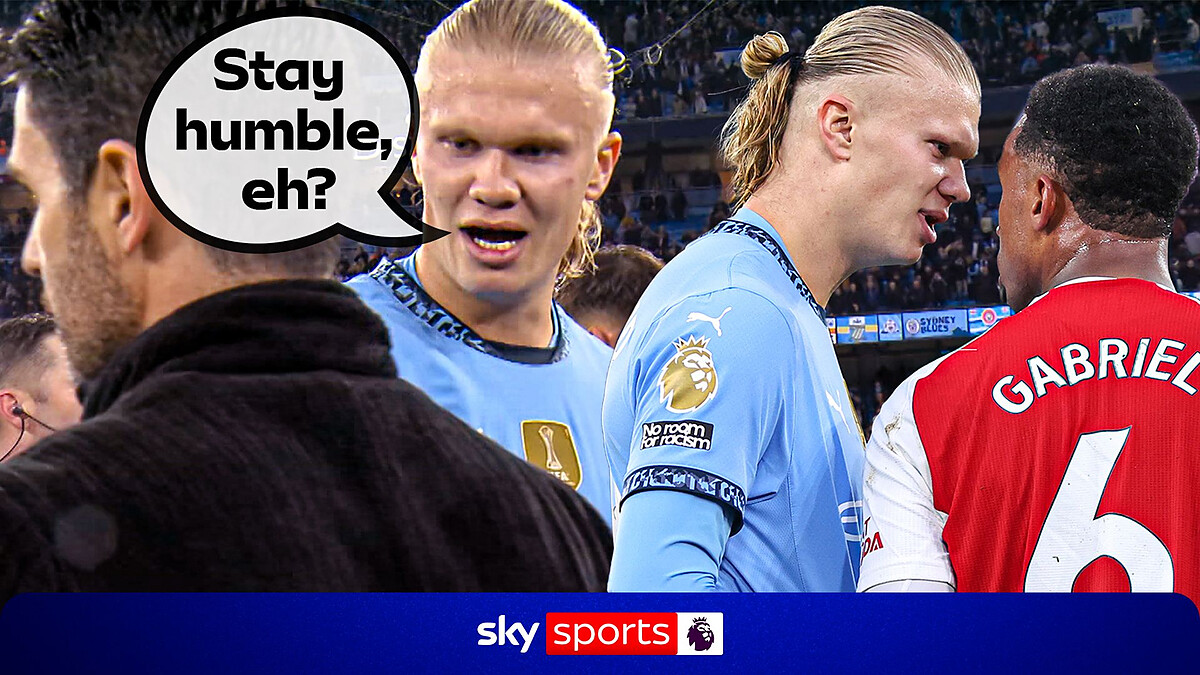 'It's going off again!' | Haaland's goals, aggro and infamous moments vs Arsenal