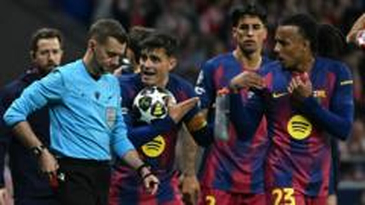 Barca say refereeing 'errors' cost them Champions League semi-final spot