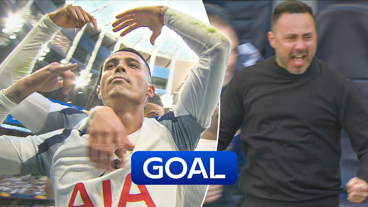 Big moment for Spurs! Porro header opens scoring