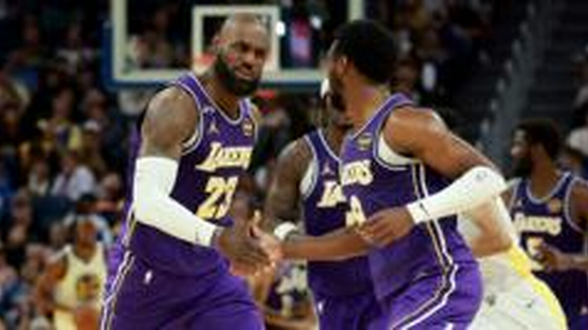 Bronny James sets up father LeBron in Lakers win