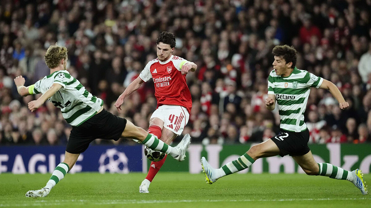 Chances for both Arsenal and Sporting early on LIVE!