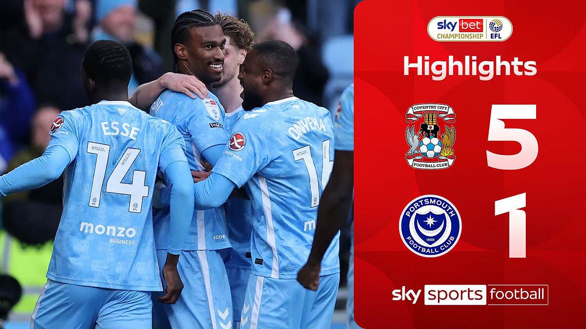 Coventry seal the Championship title in style!