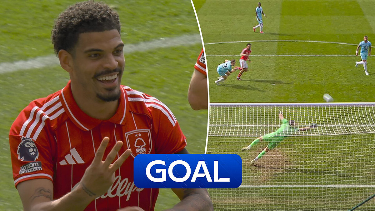 Hat-trick hero! Gibbs-White scores superb header to extend Forest's lead