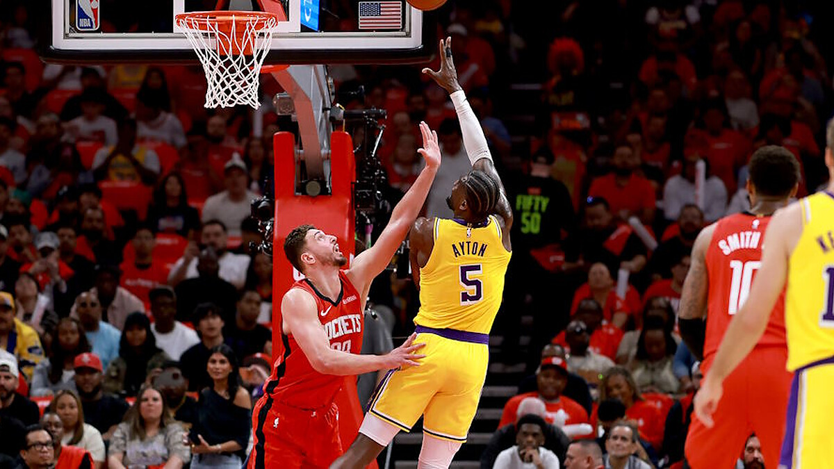 Lakers rally past Rockets for 3-0 lead, Celtics edge out 76ers