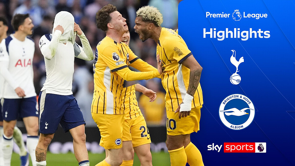 Late DRAMA! Brighton's last-minute leveller keeps Spurs in drop zone!