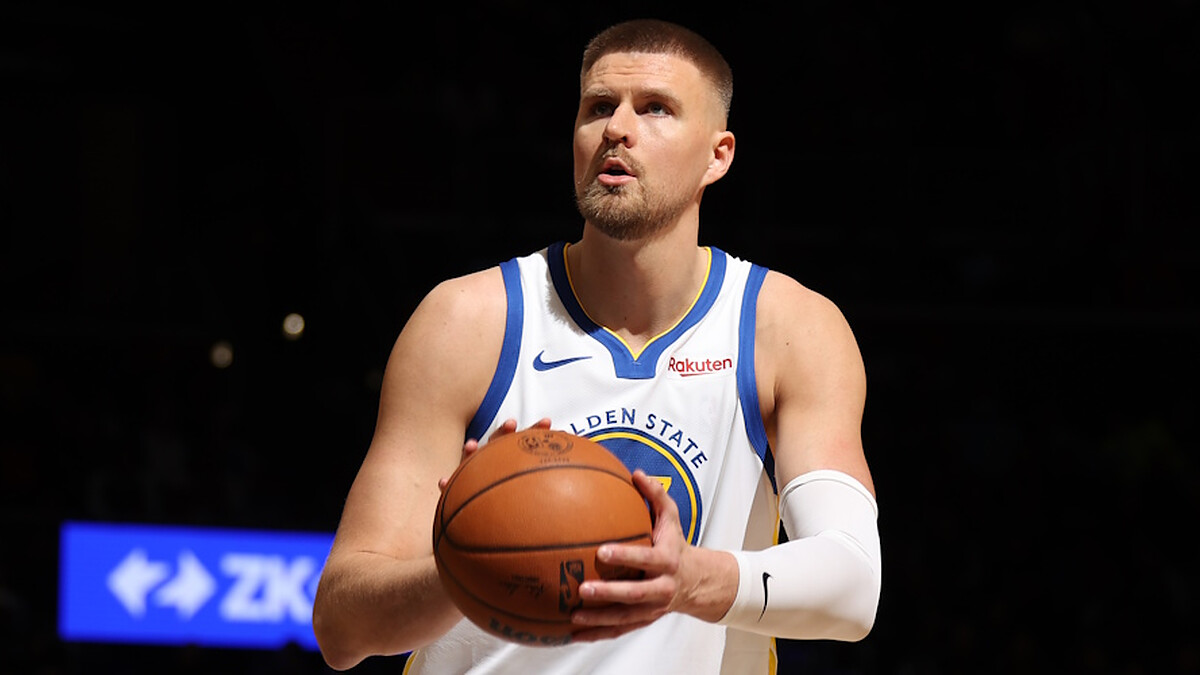 Latvian star Kristaps Porzingis is questionable for Warriors’ Play-In decider