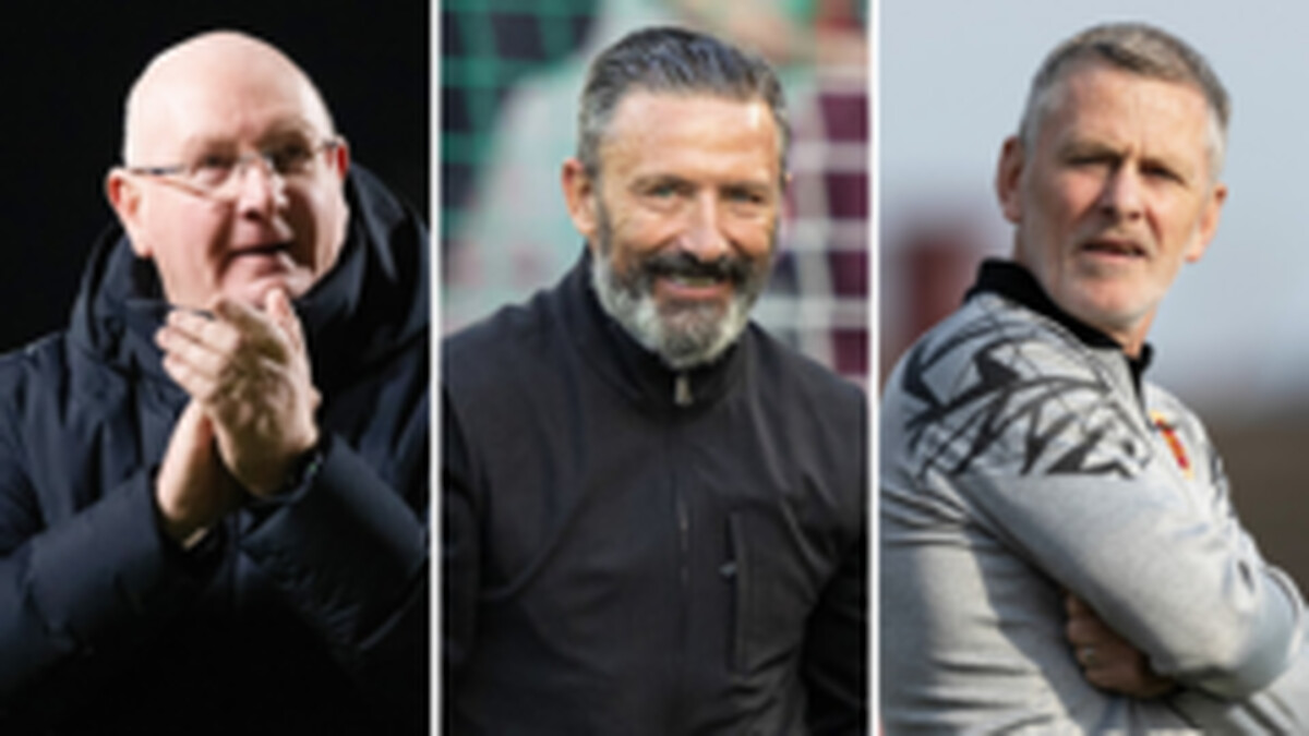 McInnes, McGlynn & Naysmith vie for manager award - but Askou misses out