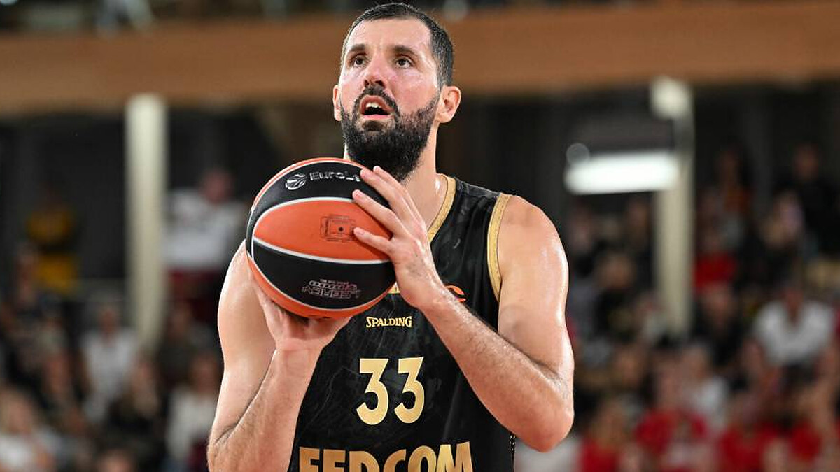 Nikola Mirotic returns to action but cannot prevent Monaco’s defeat