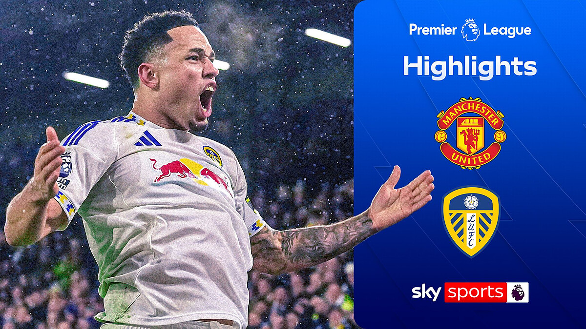 Okafor brace hands Leeds first Old Trafford win in 45 years!