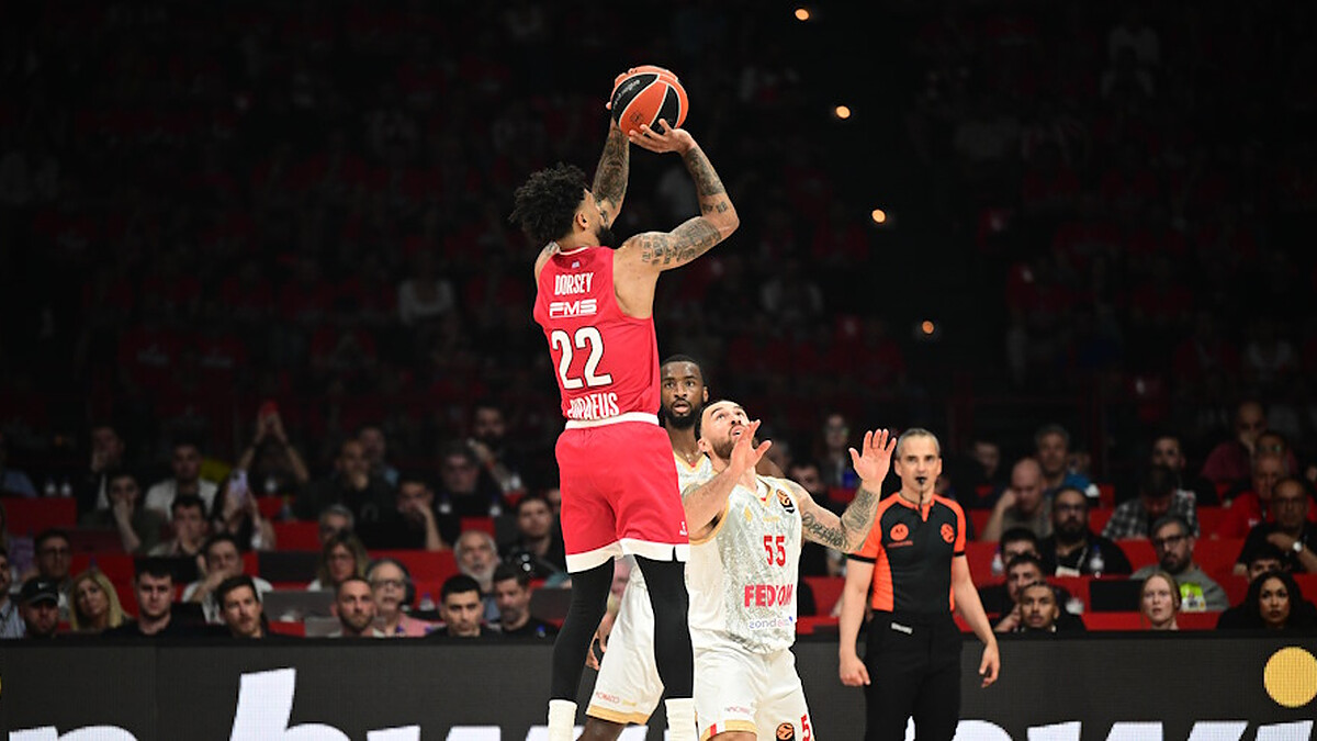 Olympiacos receives €6,000 fine for fan misconduct during EuroLeague playoff opener