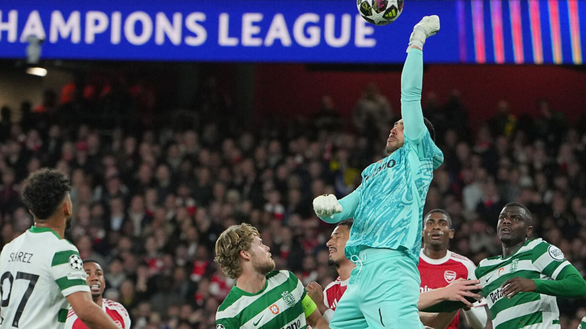 Sporting hit the post as Arsenal make cagey start LIVE!