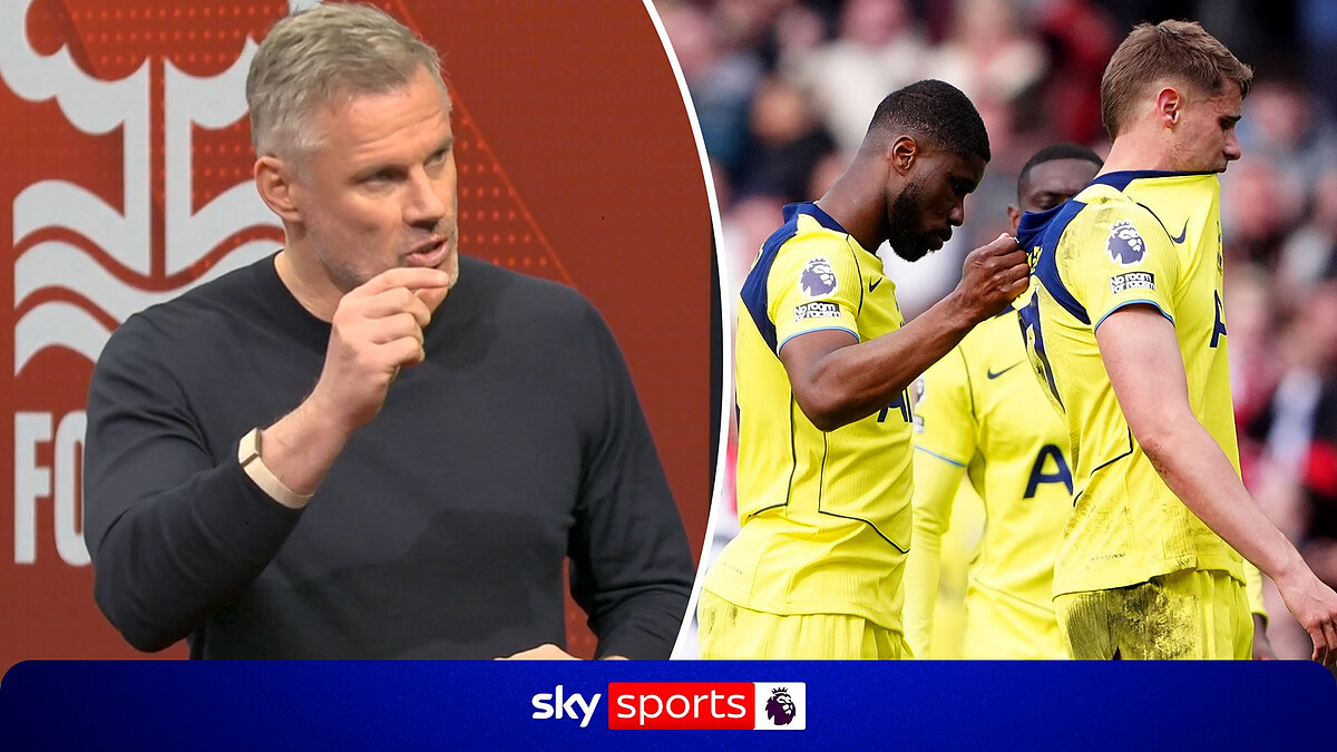 'Spurs look like they're going down!' | Carra has little faith in Tottenham escape