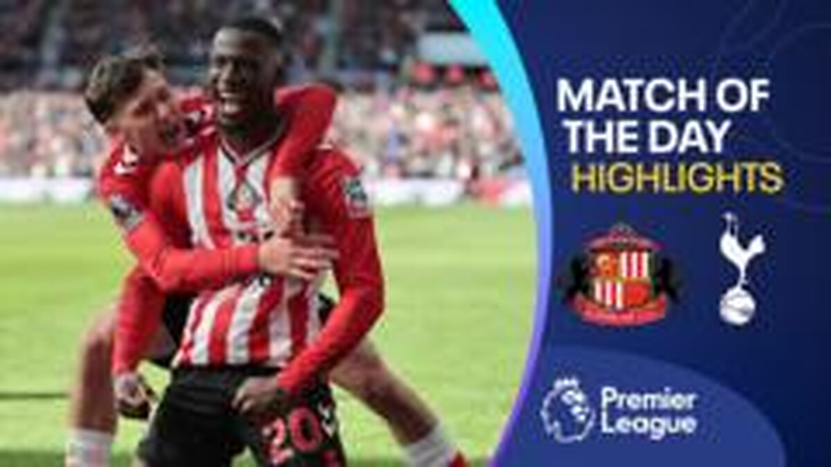 Sunderland sink Spurs in De Zerbi's opening game in charge