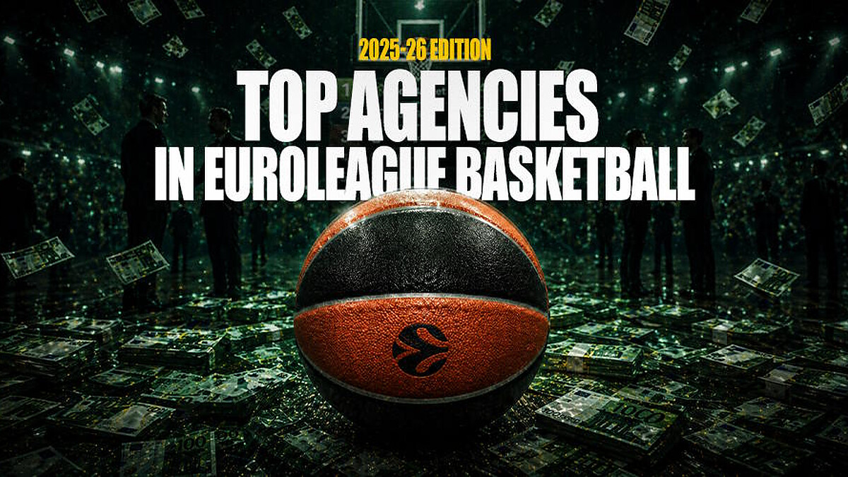 The top agencies in EuroLeague Basketball (2025-26 season)