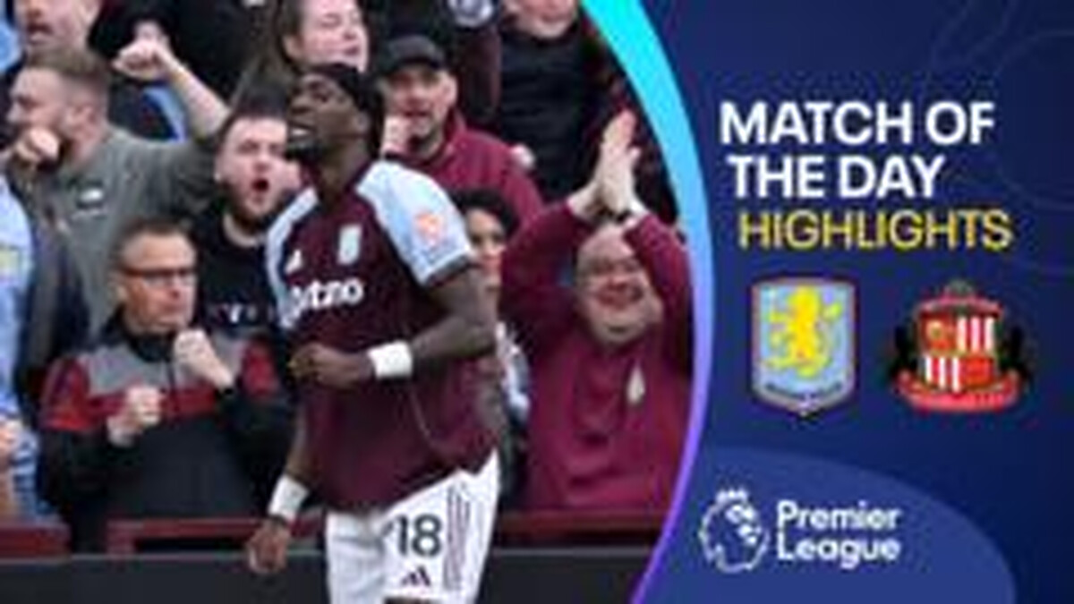 Villa score late to beat Sunderland in seven-goal thriller