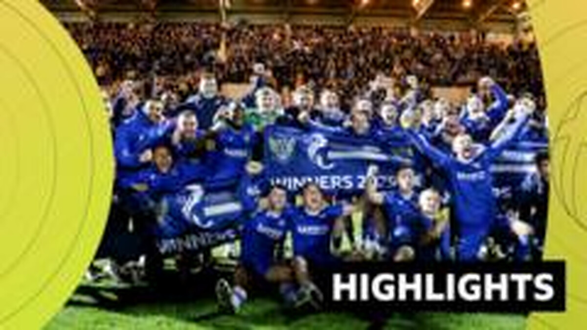Watch the goals and celebrations as St Johnstone clinch title