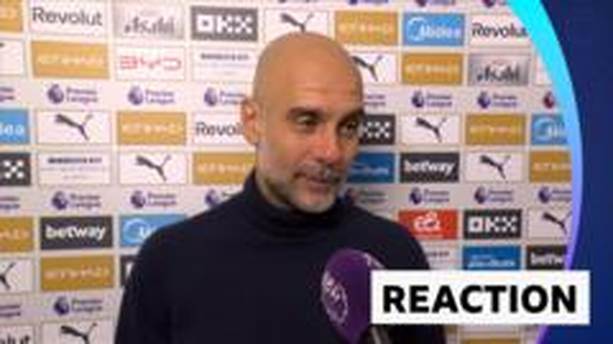 'We're not top yet' - Guardiola cautious despite win