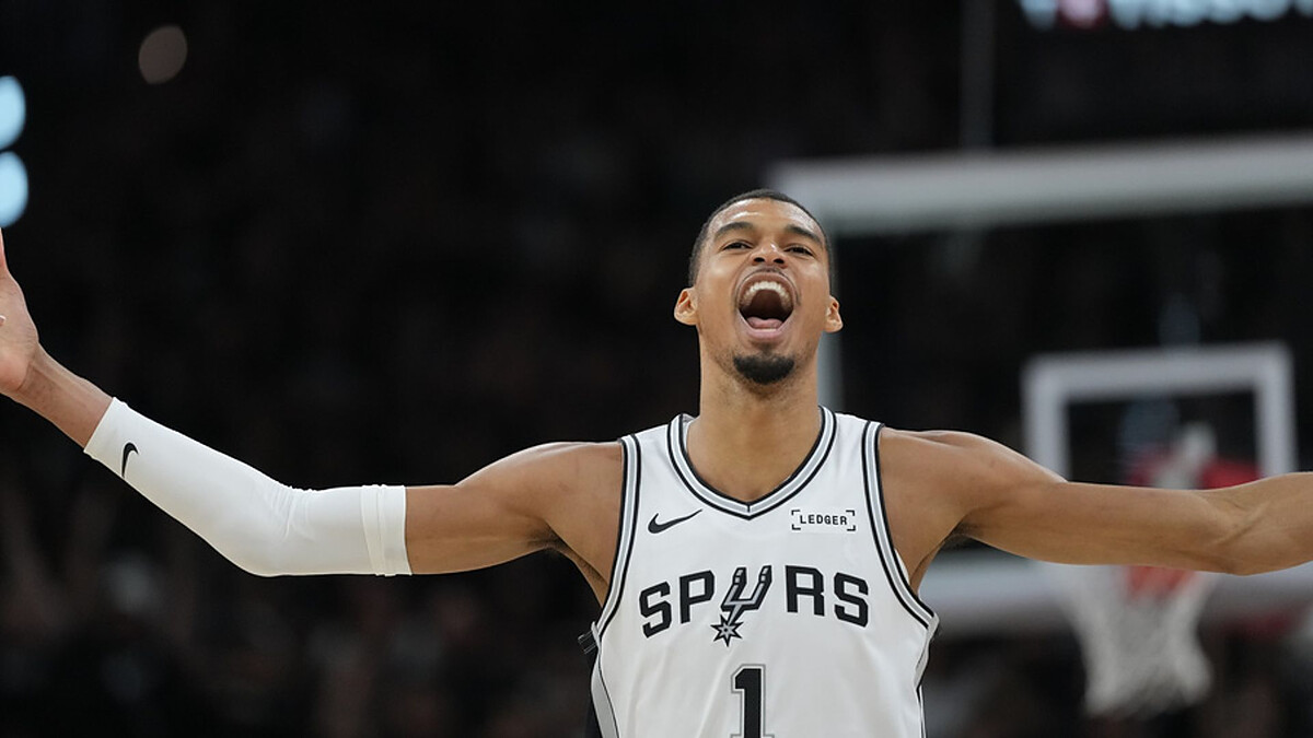Wembanyama powers Spurs past Trail Blazers and into Western Conference semi-finals
