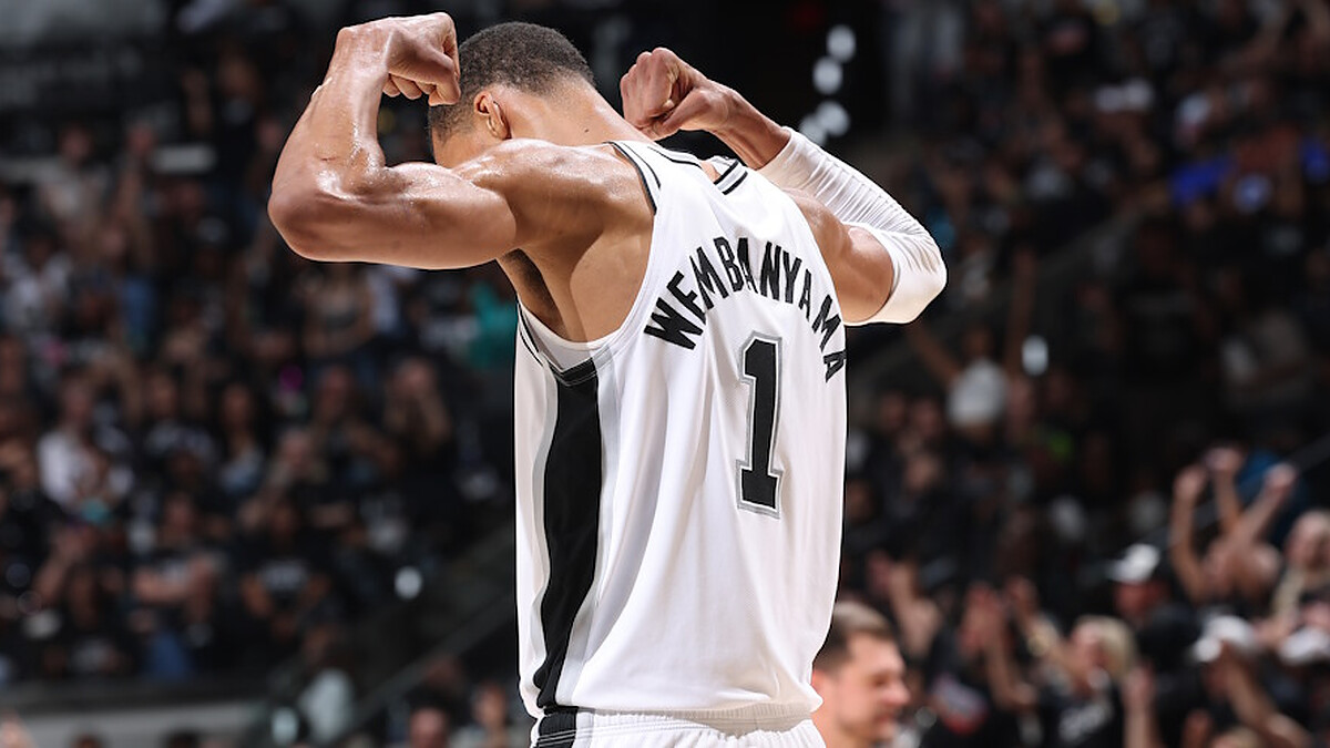 Wemby soars amid MVP chants as Spurs topple Blazers to advance