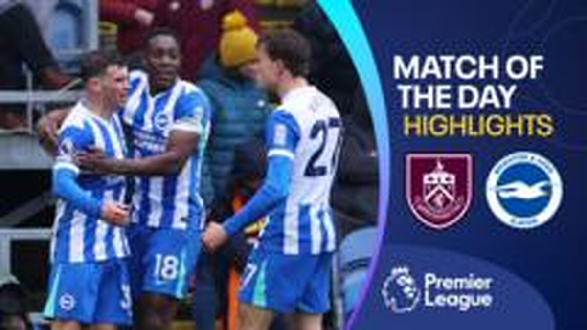 Wieffer scores twice as Brighton beat Burnley
