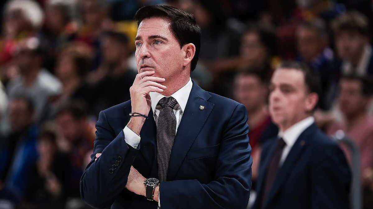 Xavi Pascual speaks about the end of Barça’s Euroleague season: “So many things have happened to us”