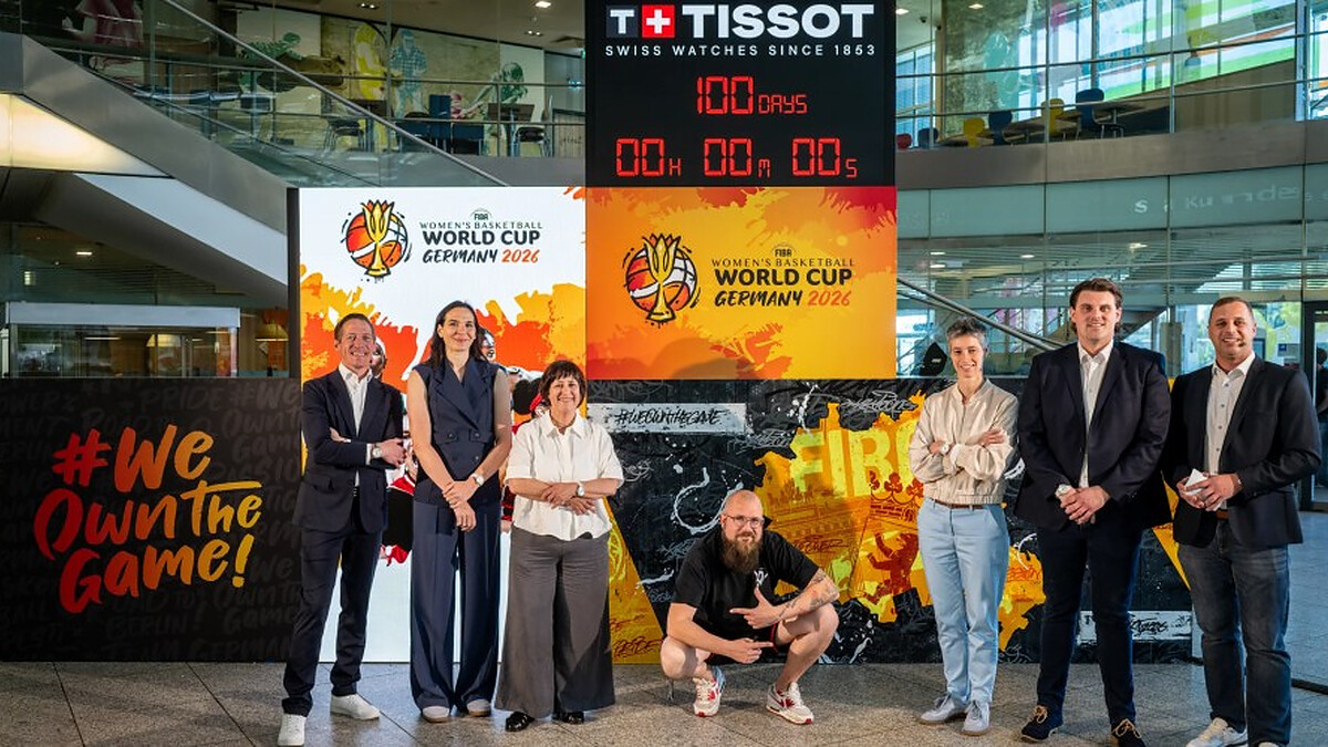 100 days to go: FIBA Women’s WC 2026 celebrates with Tissot countdown clock and exclusive timepiece
