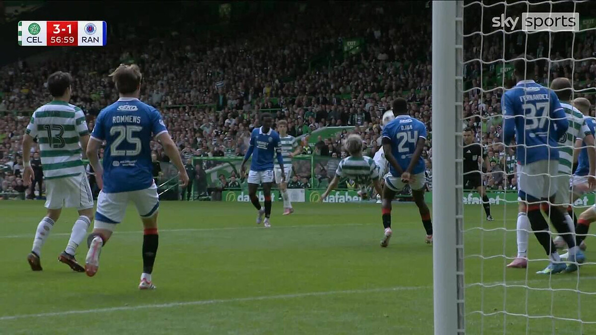 A Magical Old Firm Moment! | Daizen Maeda nets stunning overhead kick