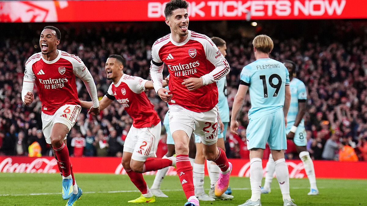 Arsenal on brink of title after nervy win over Burnley