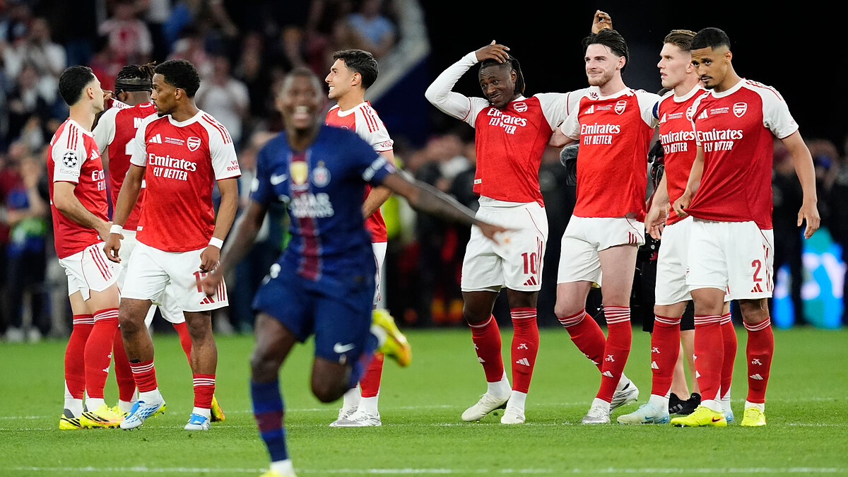Arsenal suffer penalty heartbreak as PSG win Champions League final
