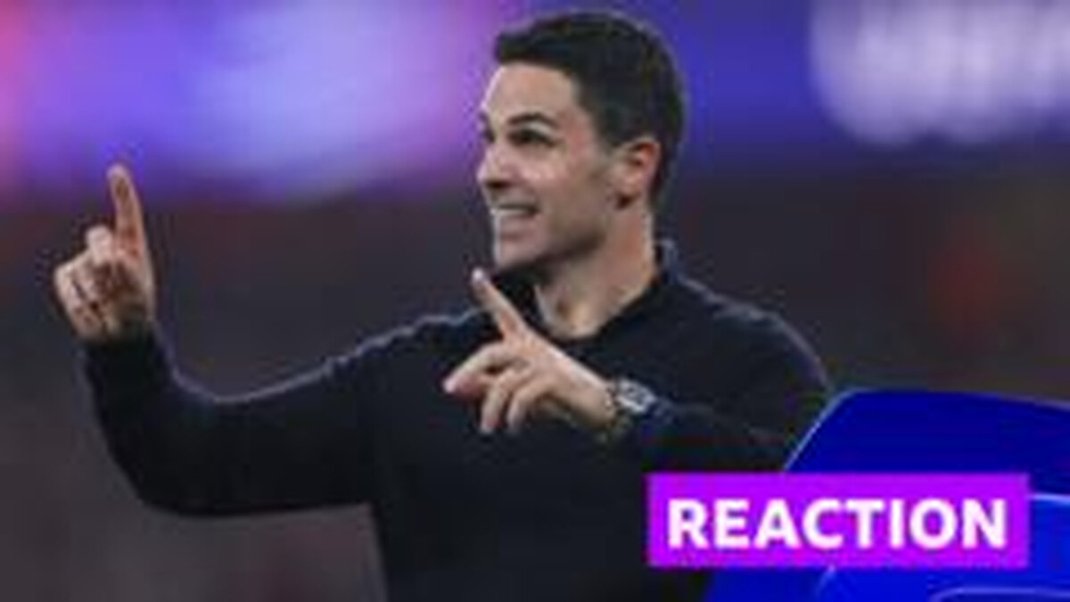 Arteta pays tribute to Arsenal players & fans after 'incredible night'