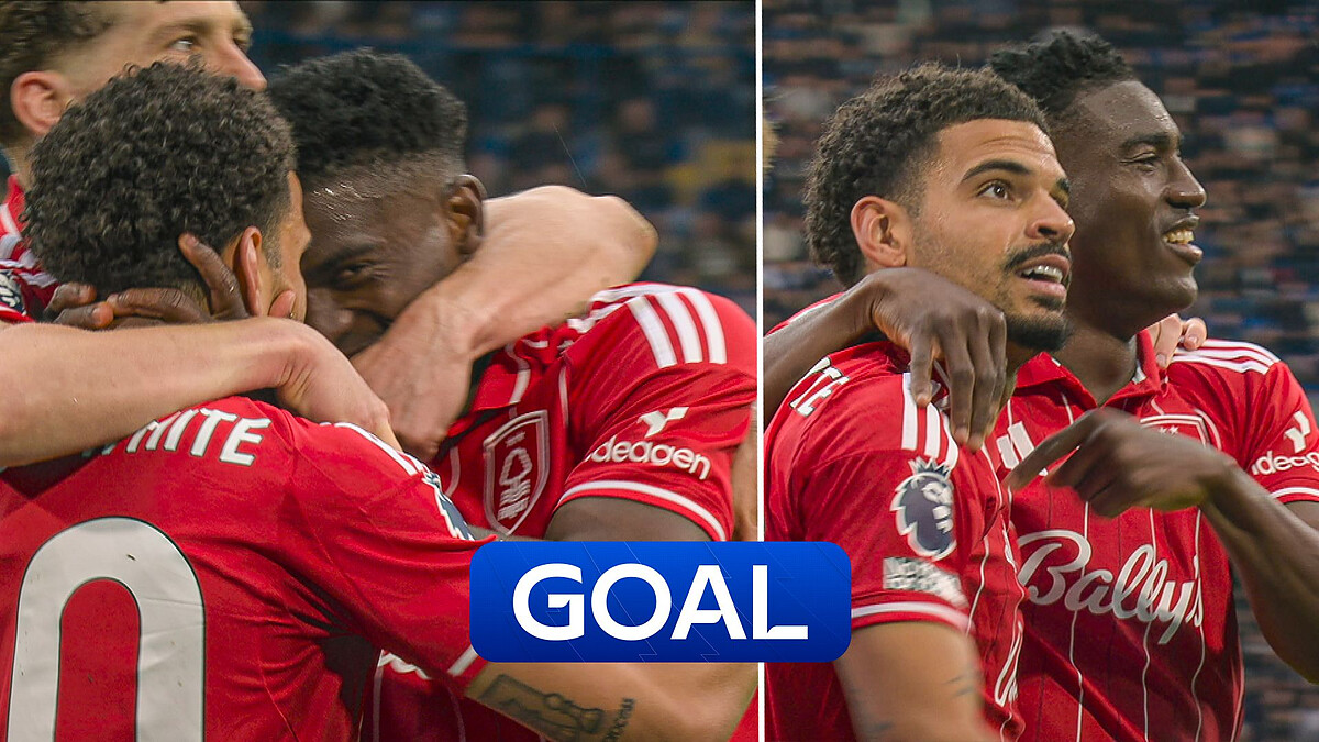 Awoniyi at the double! Forest get their third just after the break
