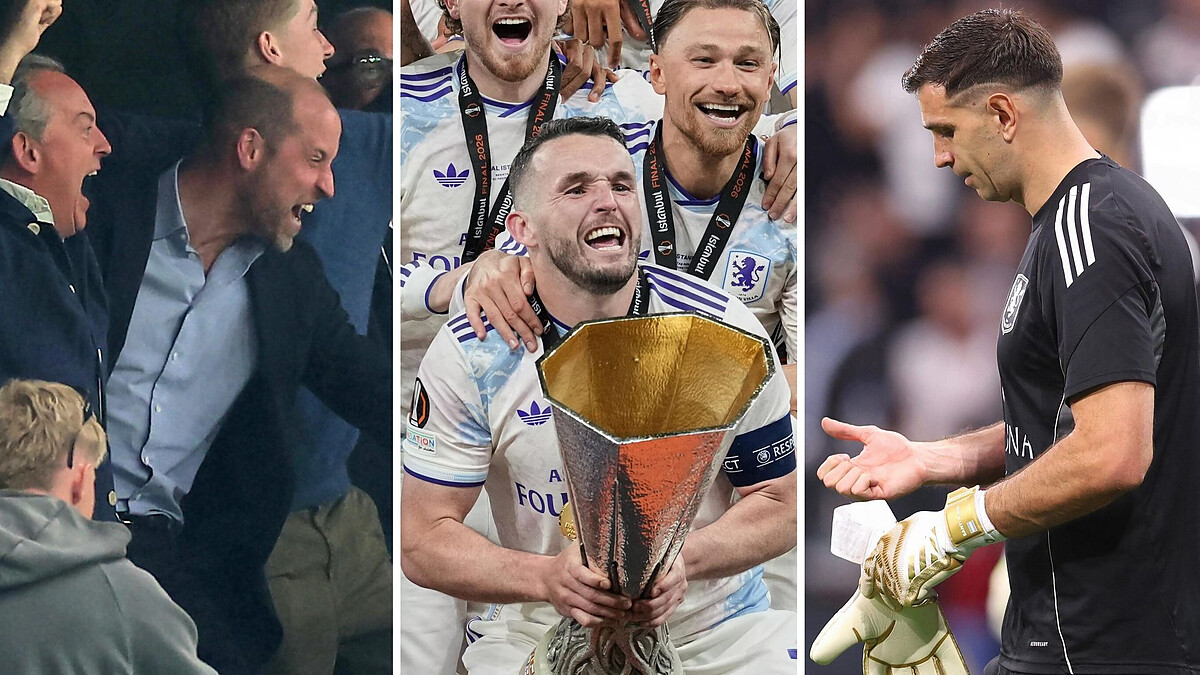 Beers with Prince William, a broken finger and CL next? Villa's Europa triumph!