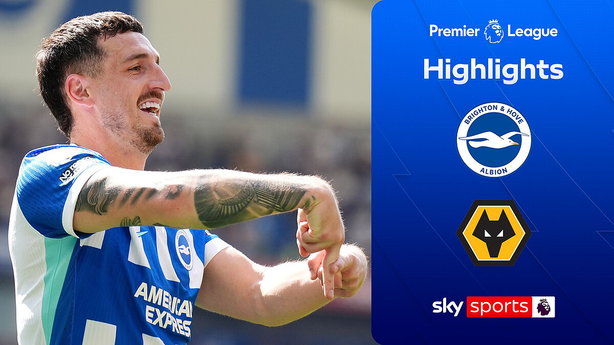 Brighton cruise past Wolves to keep Europe in sight