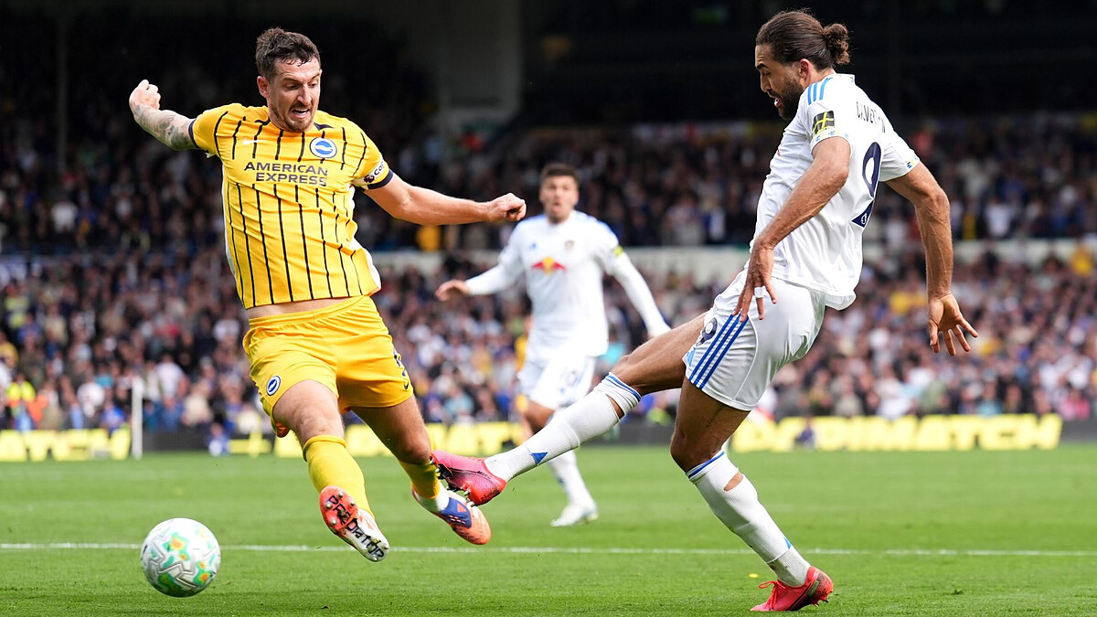 Brighton's European hopes take huge hit after late Calvert-Lewin winner