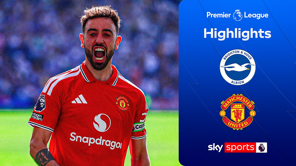 Bruno breaks assist record as Man Utd cruise past Brighton