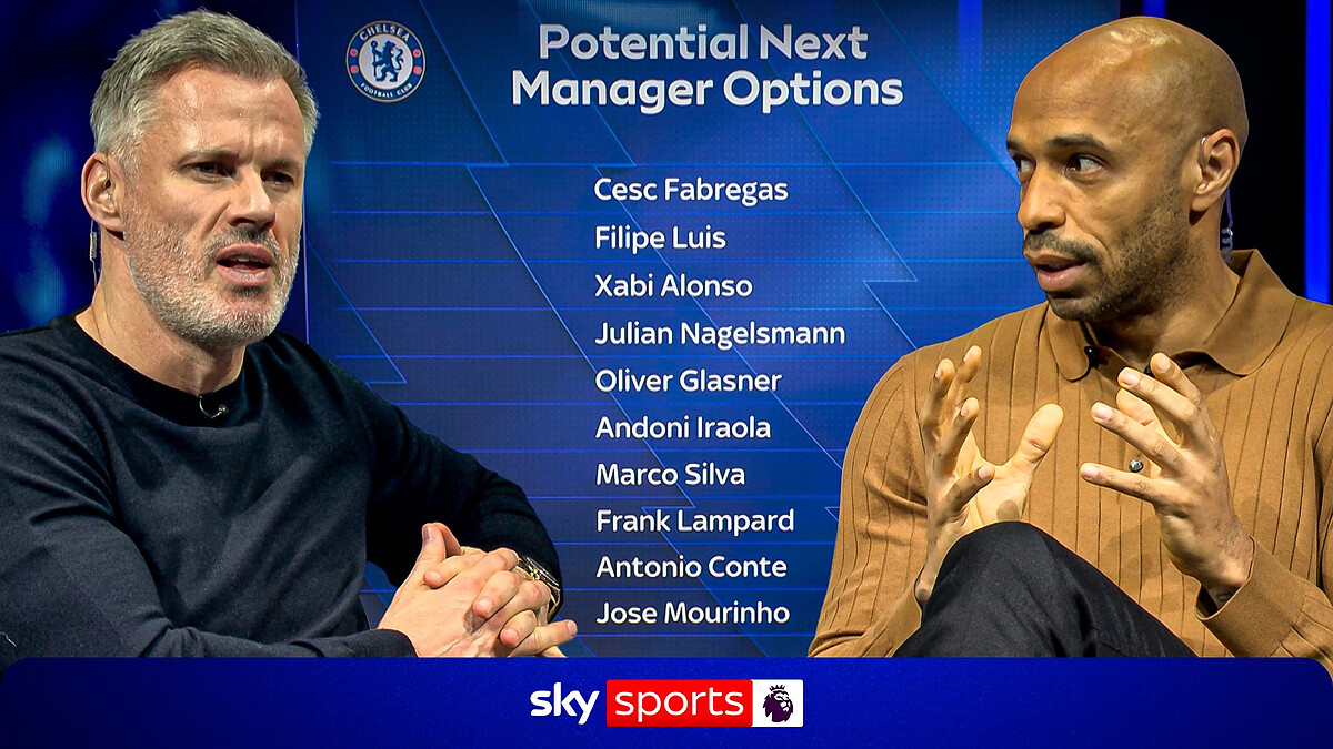 Carra, Henry look at Chelsea's potential next manager