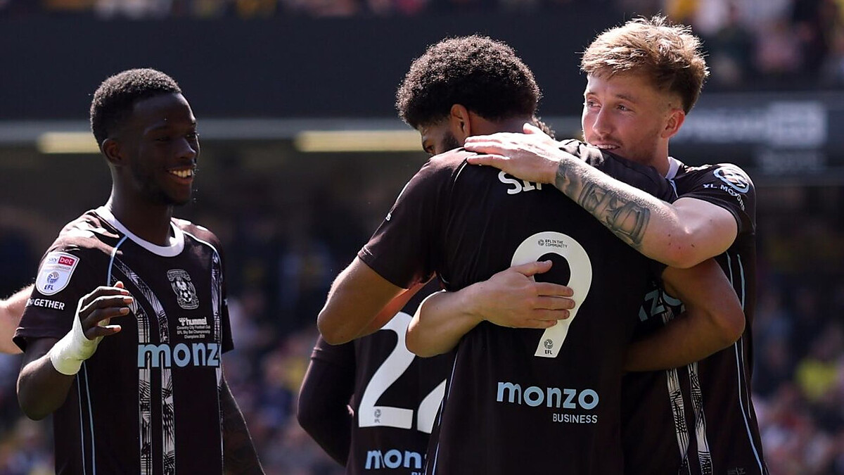 Coventry thump Watford to end campaign in style