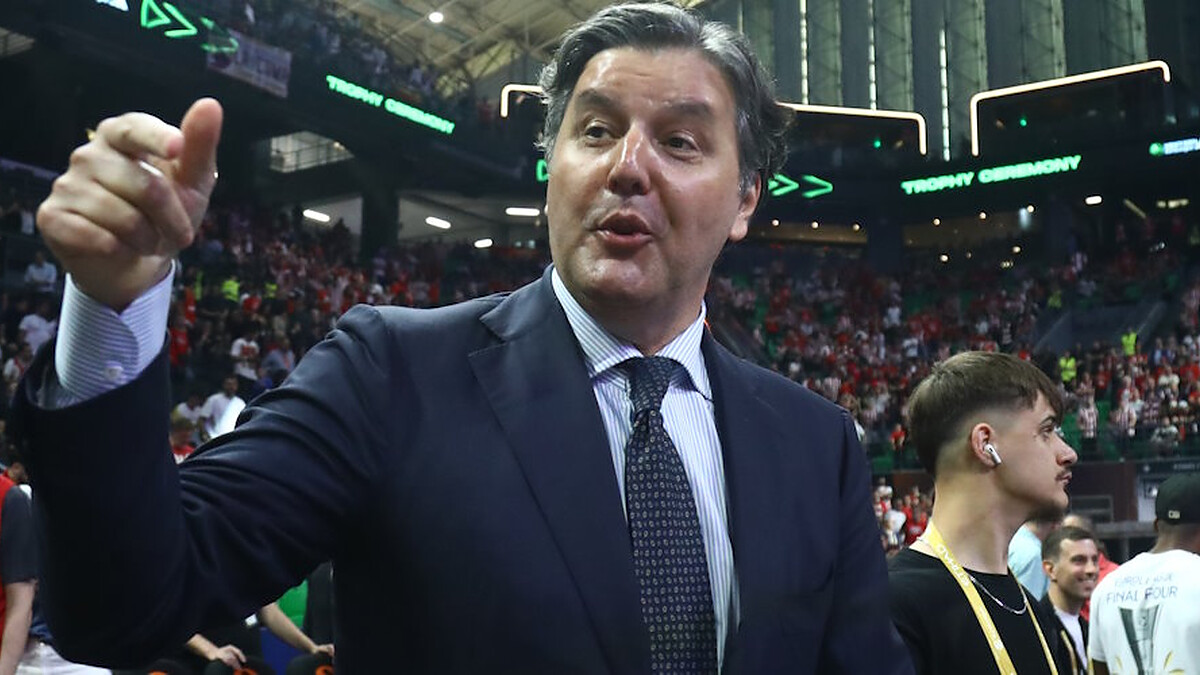 Dejan Bodiroga reunites with Florentino Perez in Champions League Final