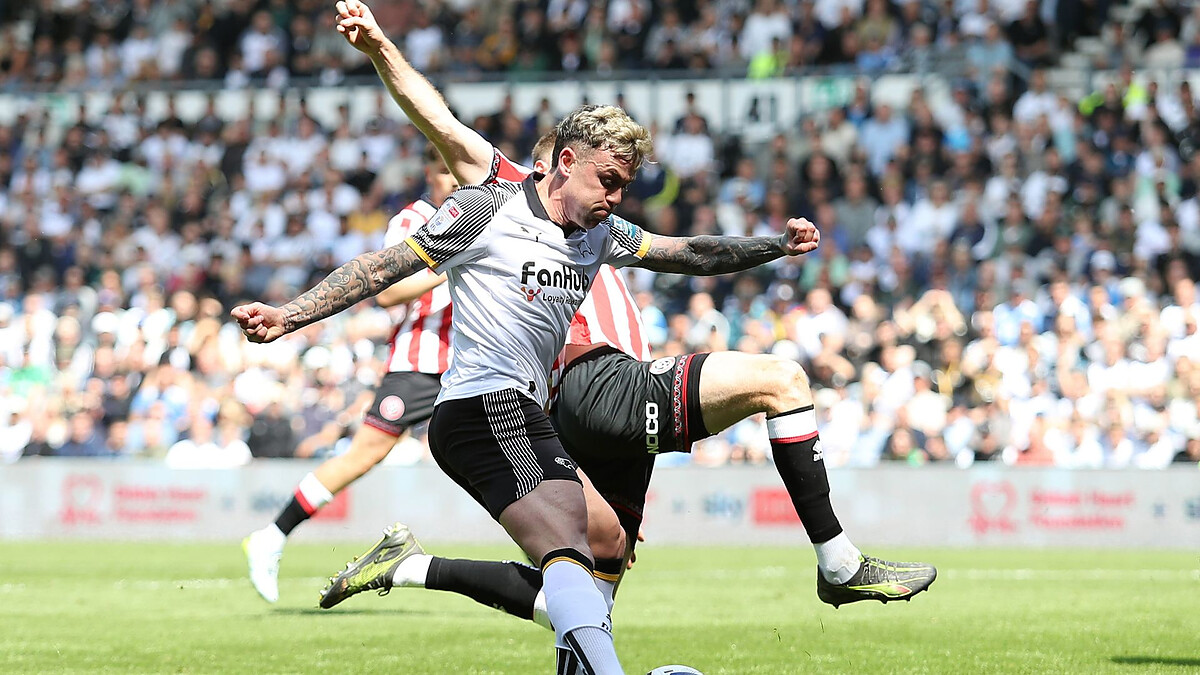 Derby’s play-off hopes ended by Sheff Utd's second-half comeback