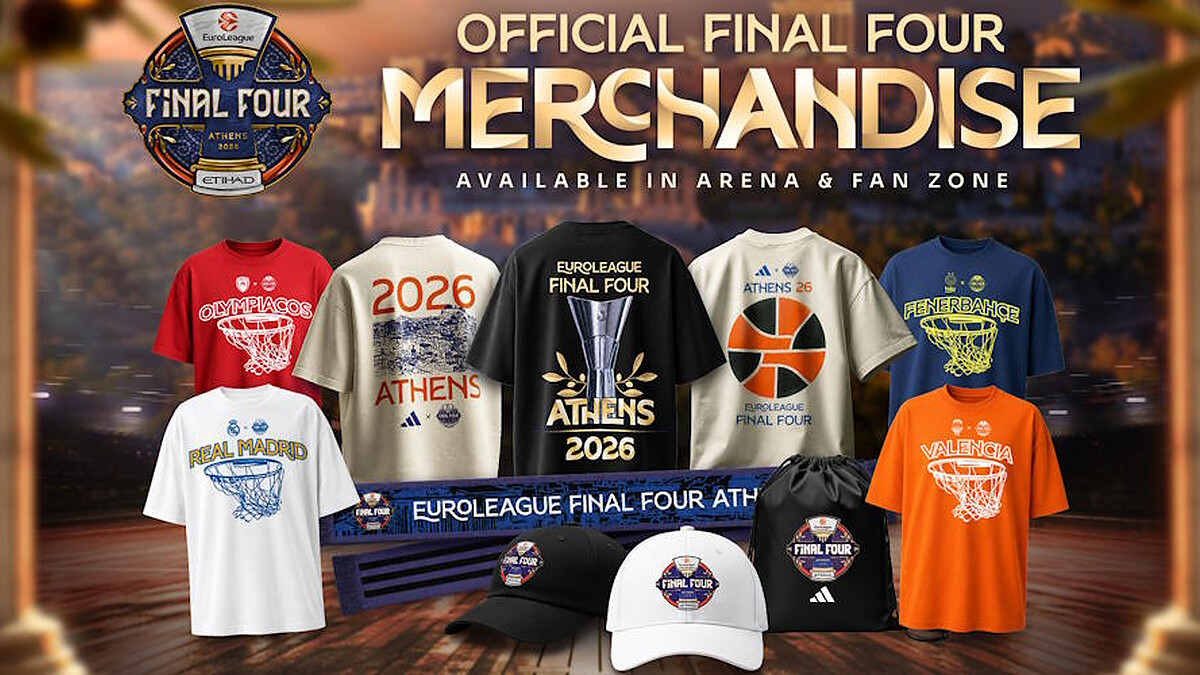 EuroLeague and adidas unveil Final Four Athens capsule collection