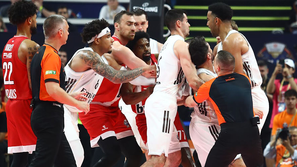 EuroLeague Final nears eruption after altercation between Campazzo and McKissic
