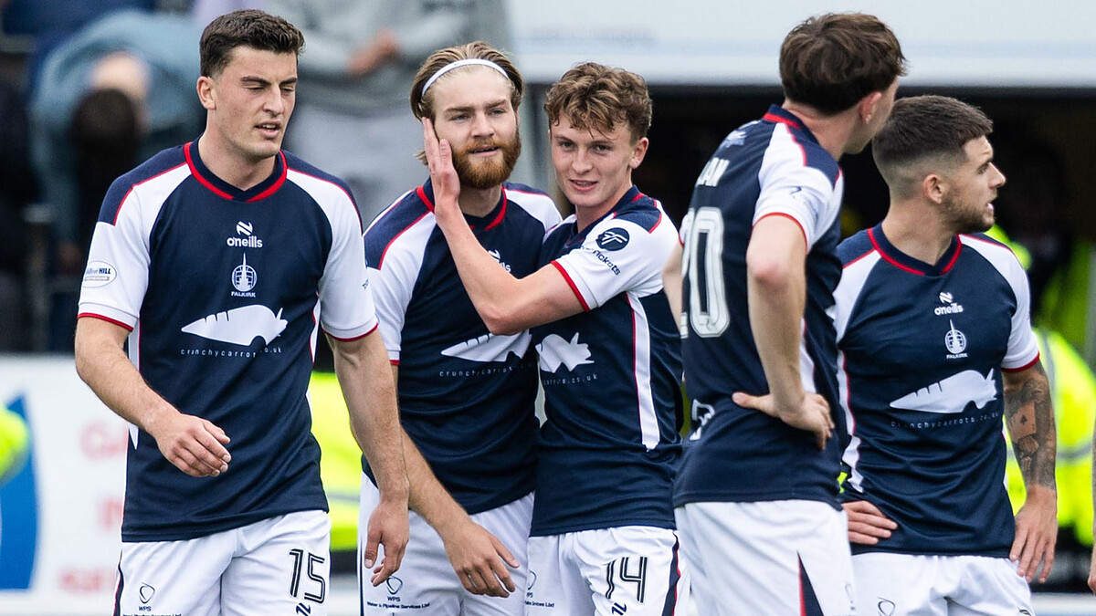 Falkirk beat Motherwell to blow race for Europe wide open