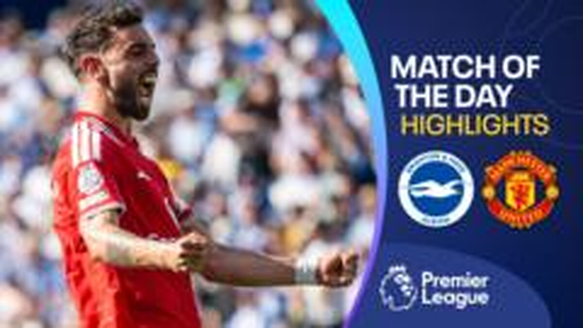 Fernandes breaks Premier League record as Man Utd beat Brighton
