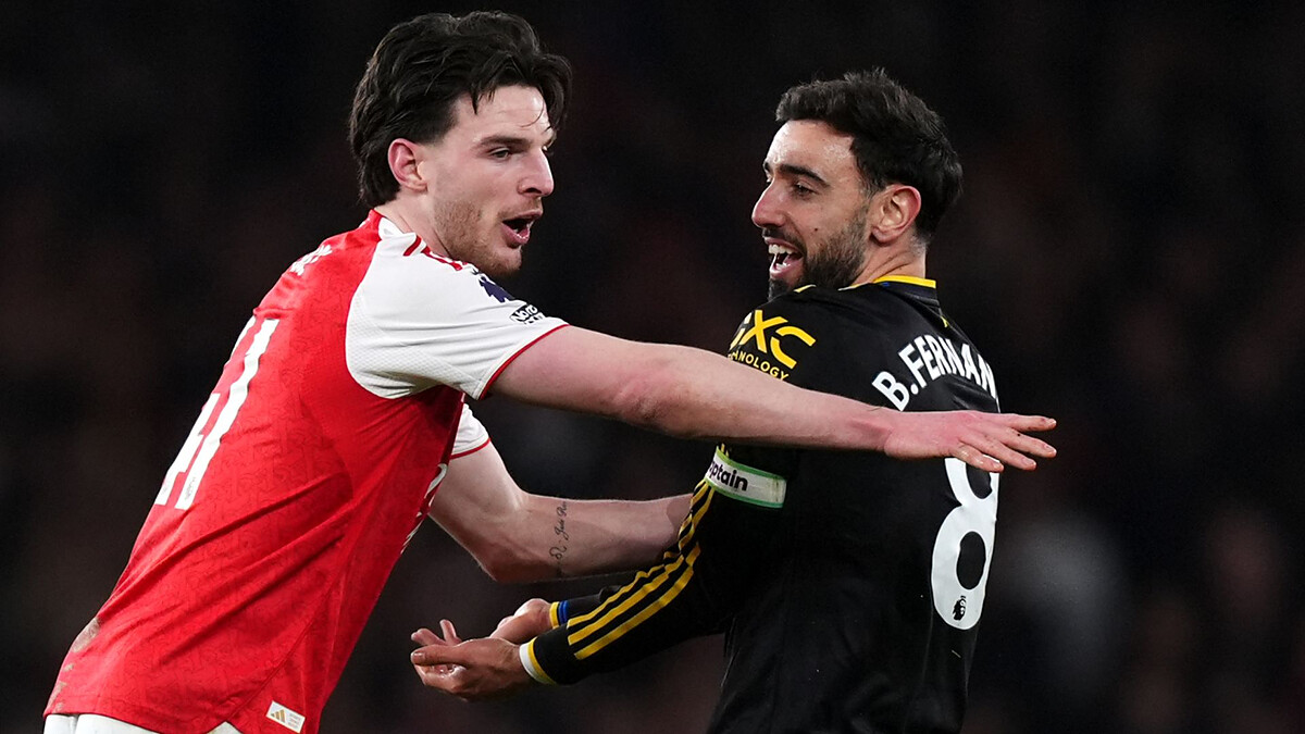 Fernandes: Rice should have signed for Man Utd - I was sad he went to Arsenal