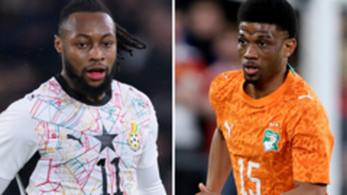 Ghana to face Ivory Coast in Afcon 2027 qualifying