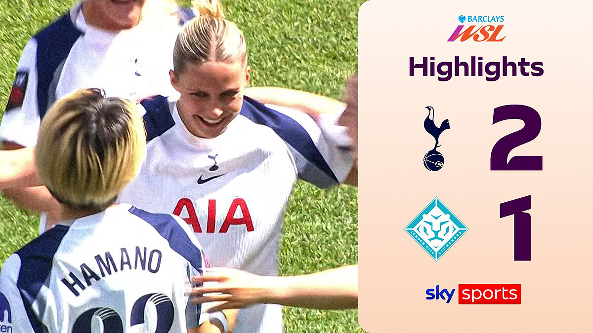 Holdt's worldie secures three points for Spurs