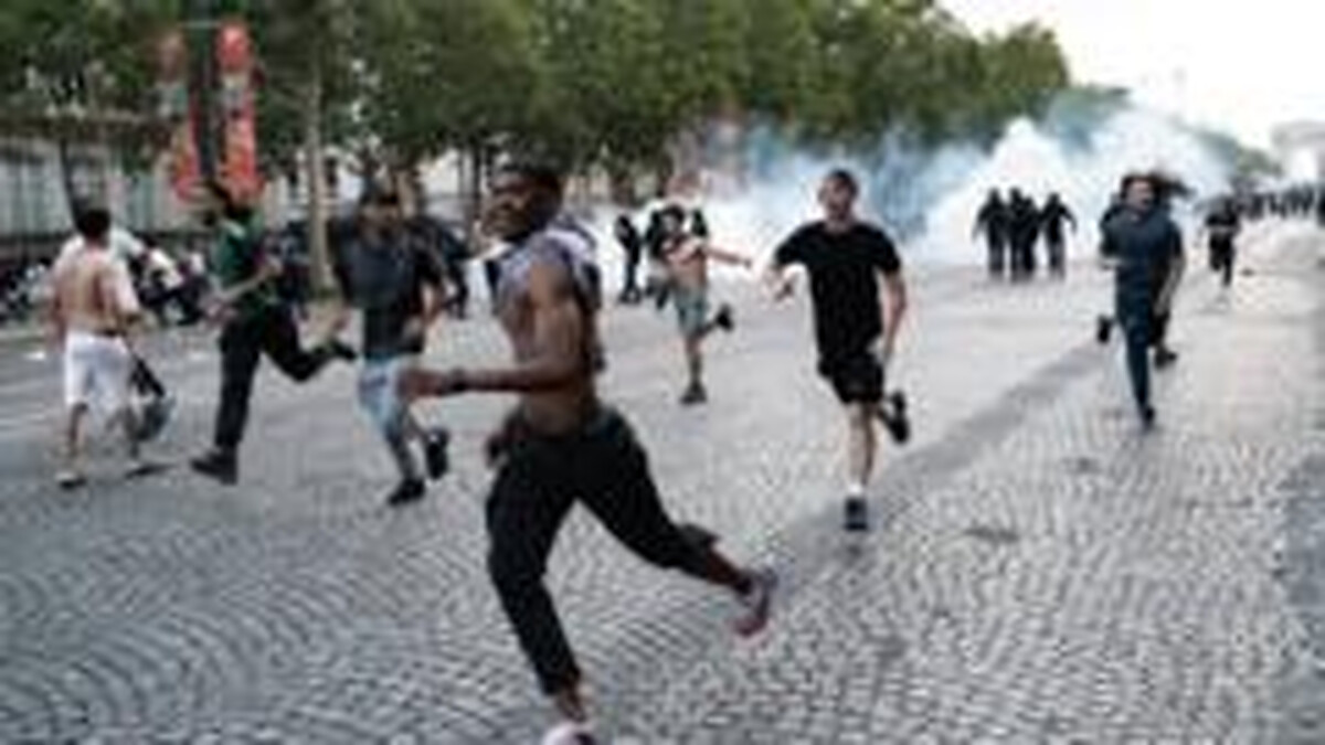Hundreds arrested and police injured after Champions League riots in France