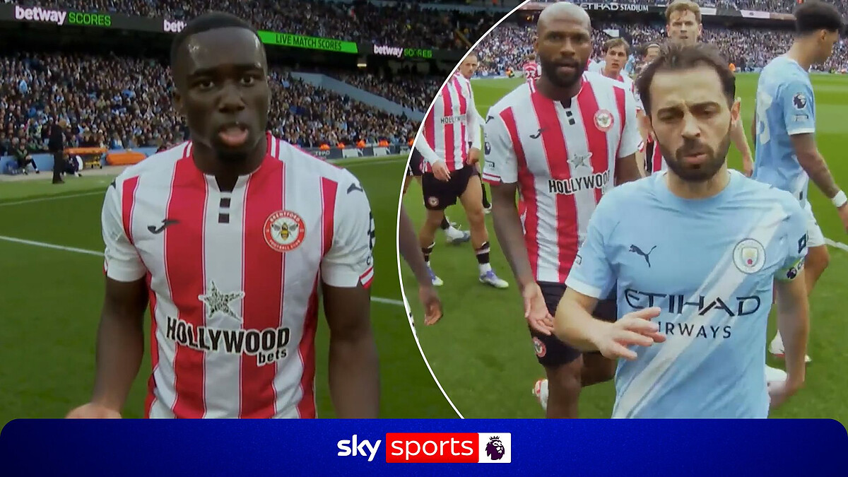 'I don't need you!' | REF CAM: Man City vs Brentford from referee's POV