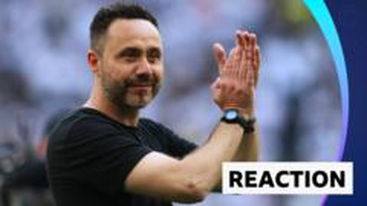 I'm very happy, I'm very delighted - De Zerbi
