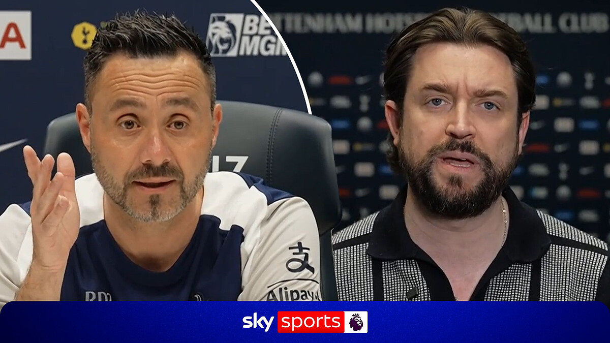 'I've watched you!' 👀 | SSN reporter lifts lid on exchange with De Zerbi